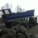 Dowling Quarries Ltd supplying stone to Co Laois Water Works Improvement Scheme